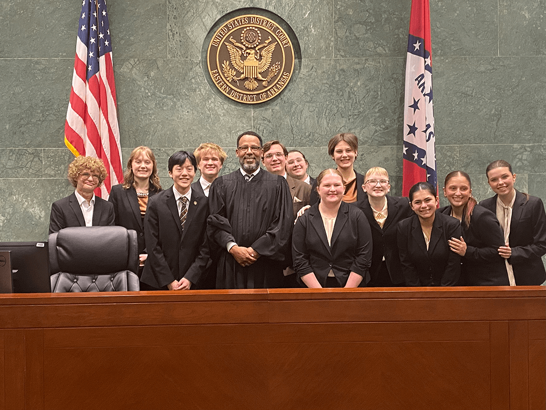 High school students in our courtroom 2026